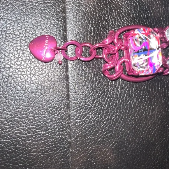 NWOT BETSEY JOHNSON HARLEM SHUFFLE NECKLACE, BRACELET, RING AND EARRINGS SET HTF - Picture 6 of 11